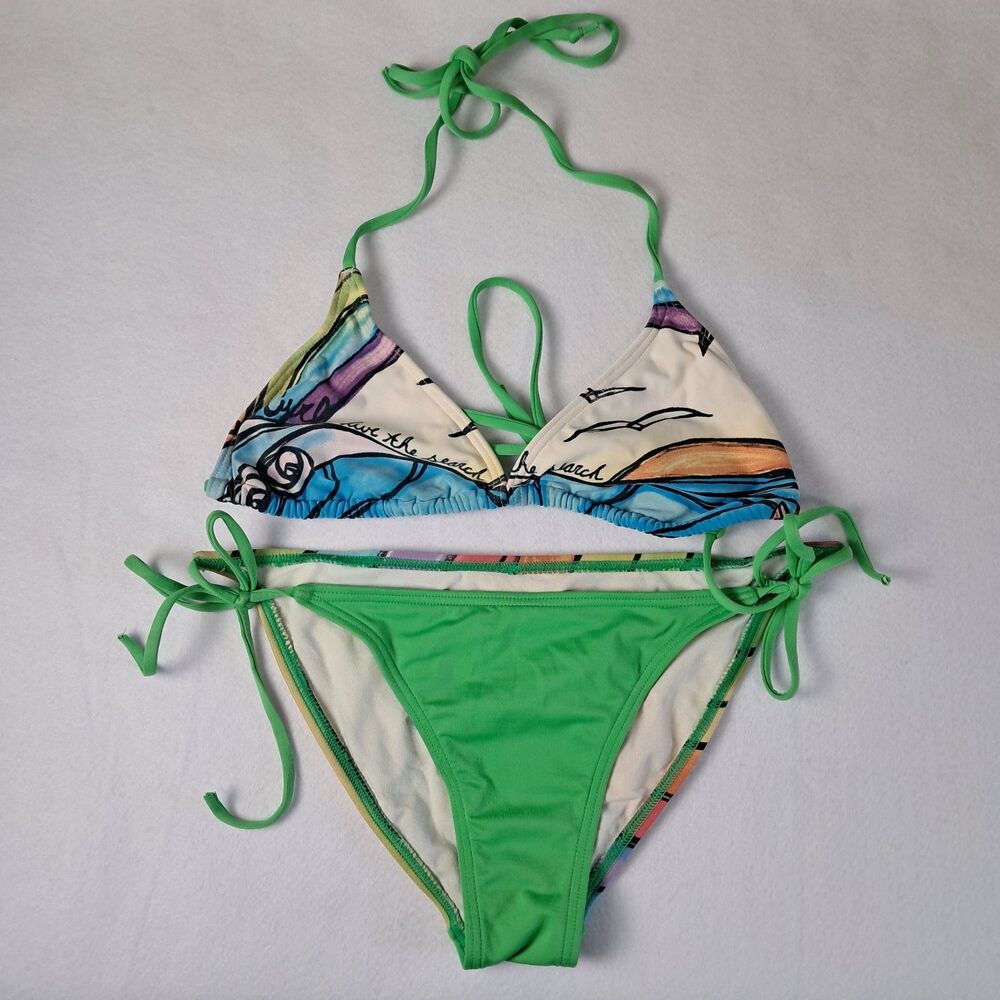 Rip Curl x Heather Brown Collab String Bikini Set Live the Search